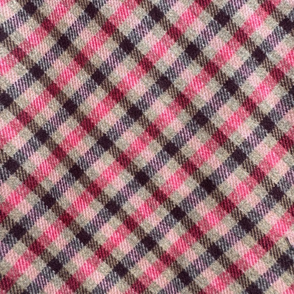 Vintage Casual Corner Womens Plaid Wool A-Line Midi Skirt 8 Preppy Academia Work - Picture 4 of 11